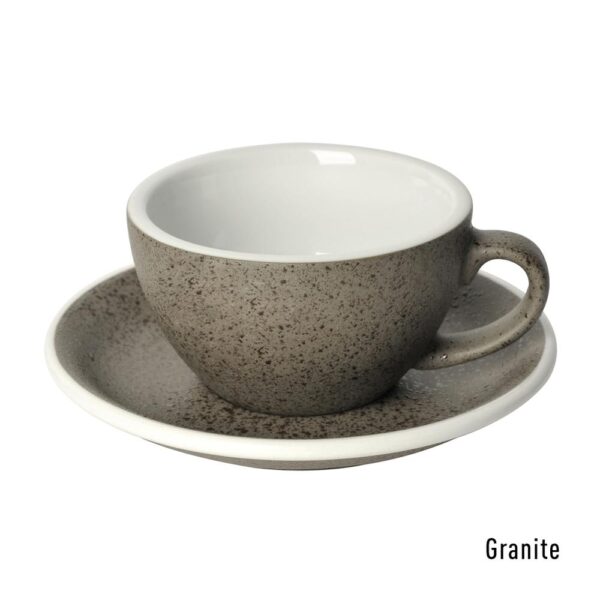 Podšálka Egg Cappuccino and Flat white 14,5 cm - granite